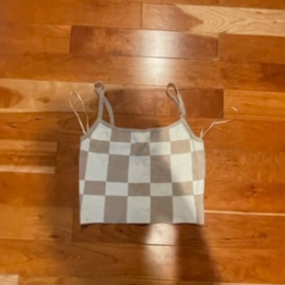 Checkered Cami / Tank Top Papermoon - Small